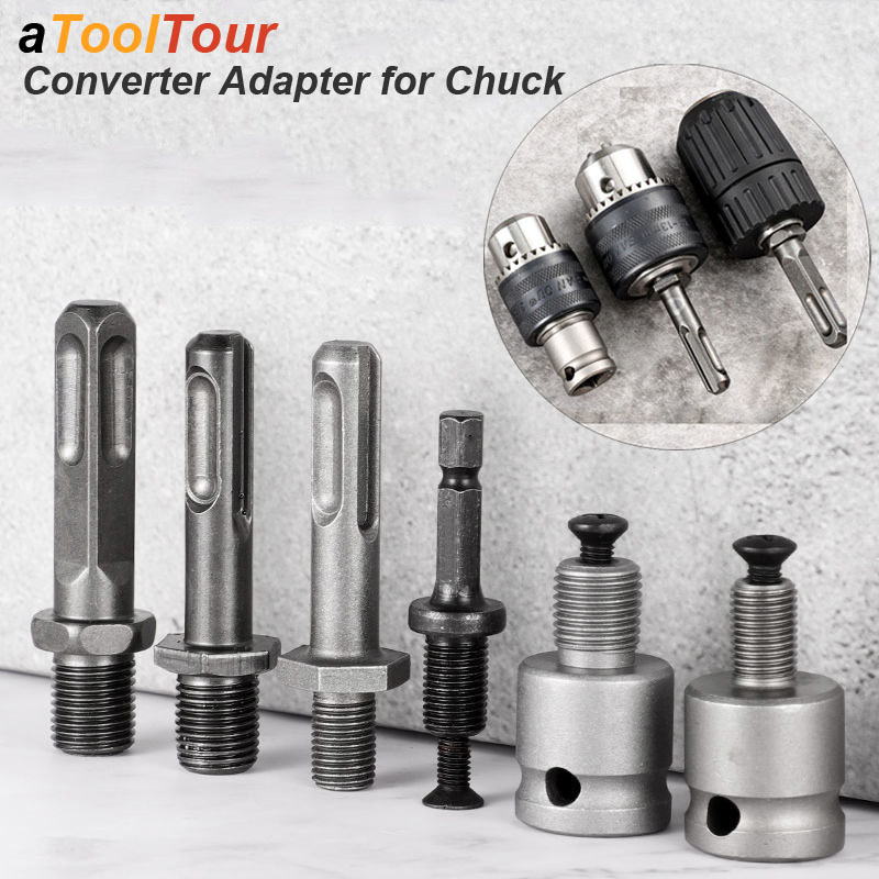 Power Tools Plus - Matkap Chuck Dönüştürücü Adaptör Darbeli Anahtar