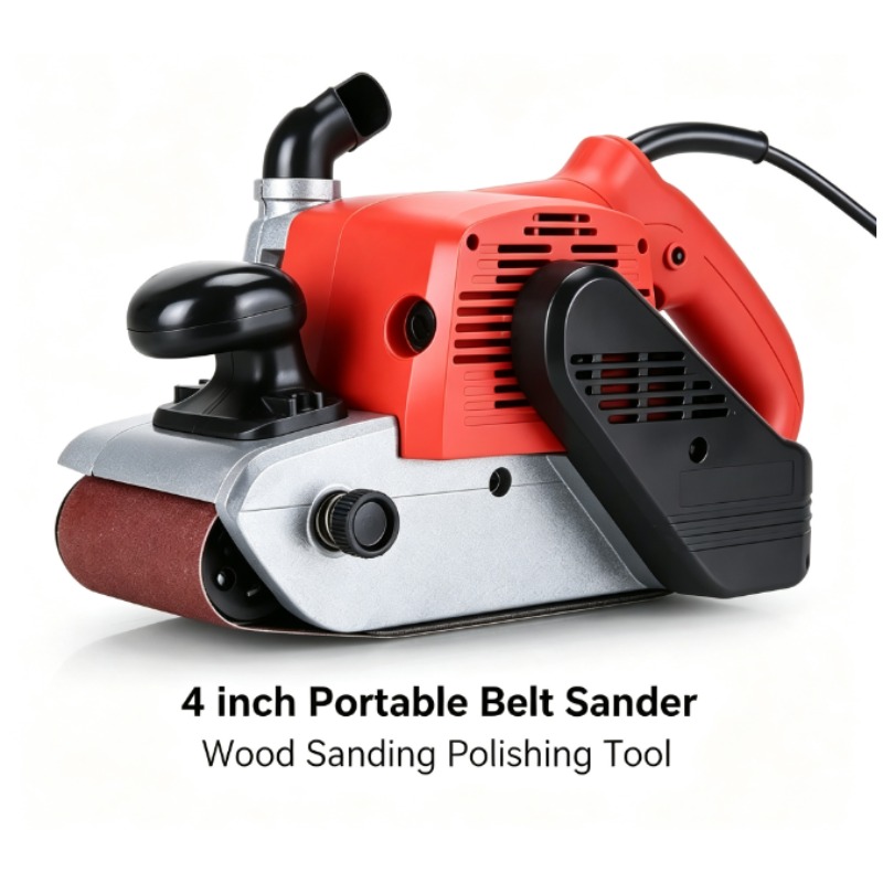 Belt Sander Portable - 4 İnç Bantlı Zımpara Makinesi Yüksek