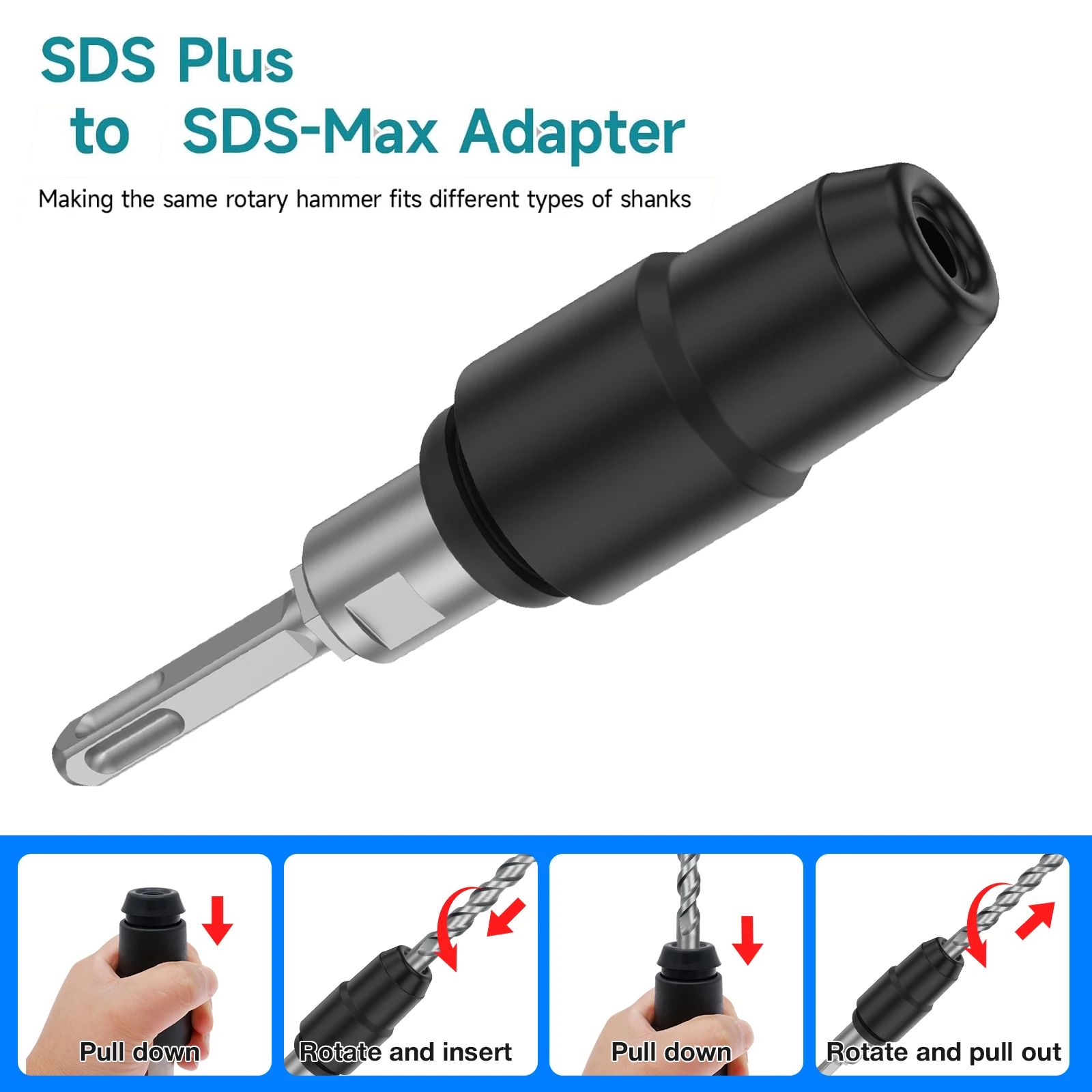Hammer Drill Sds - Döner Çekiçler için SDS-Plus - SDS-Max