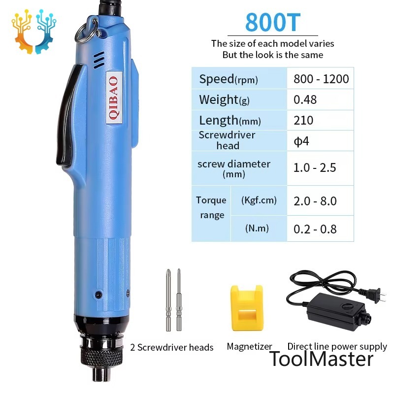 Power Tools Sheets - 【2026】800T Otomatik Elektrikli Tornavida El Matkabı