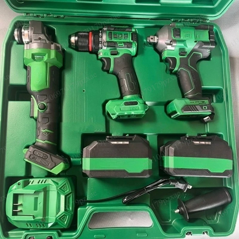 Power Tools Combo Kits - Fırçasız Elektrikli Anahtar Lityumlu Açılı Taşlama