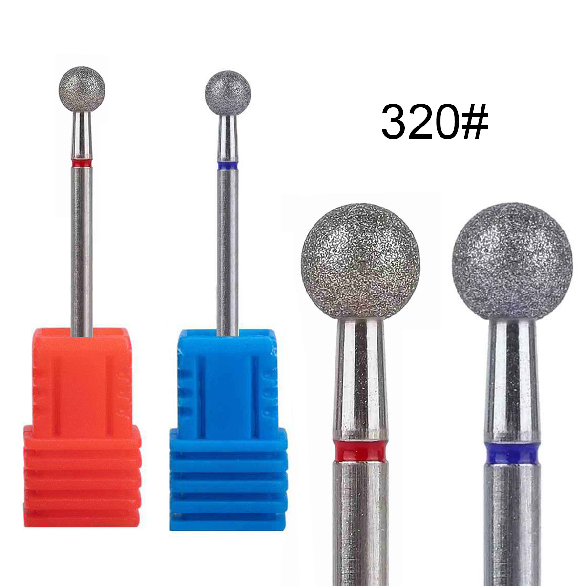 Power Tools Sheets - 1/2/4 adet elmas tırnak matkap ucu