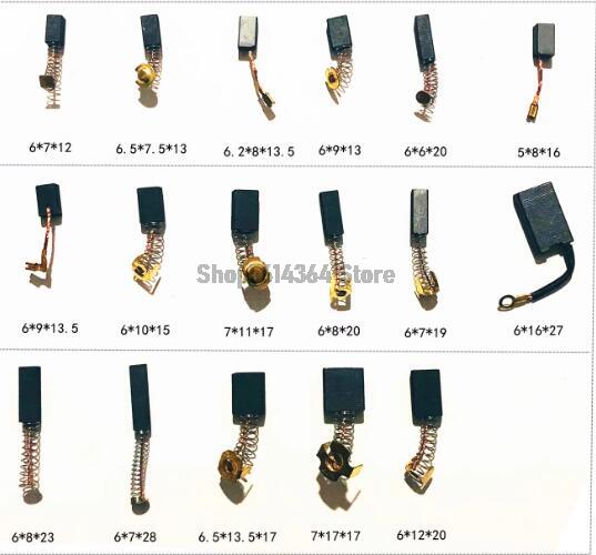 Power Tools Jack Hammer - 4 adet Karbon Fırça Açı Öğütücü,
