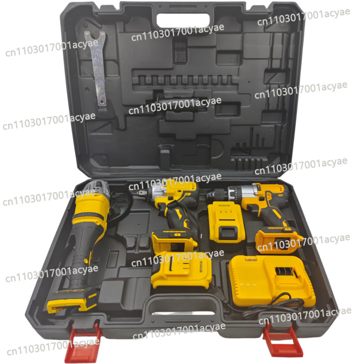 Power Tools Combo Kits - Açı Taşlama Makinesi ve Elektrikli Matkap