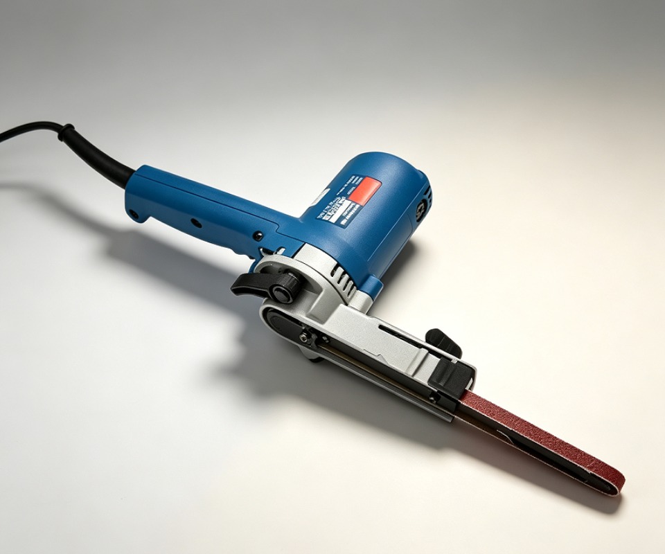 Belt Sander Portable - 9x533mm Mini Bant Zımpara Makinesi DIY,