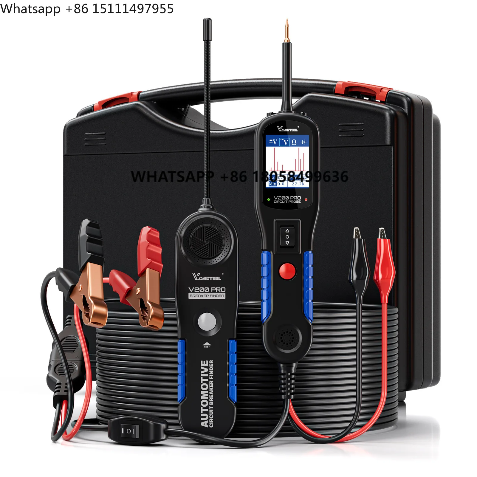 Power Tools English - VDIAGTOOL V200PRO Elektrikli Akü Test Cihazı