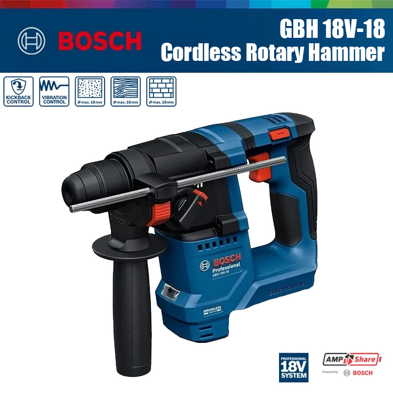 Bosch GBH 18V-18 Akülü Darbeli - Power Tools Plus incelemesi ve fiyatı