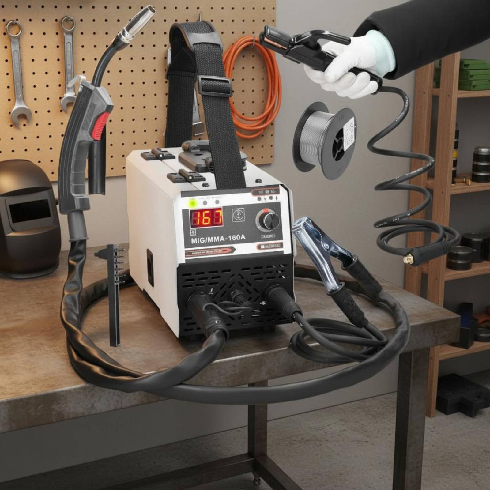 Taşınabilir MIG MMA Kaynak Mak - Power X Tools And Machinery incelemesi ve fiyatı