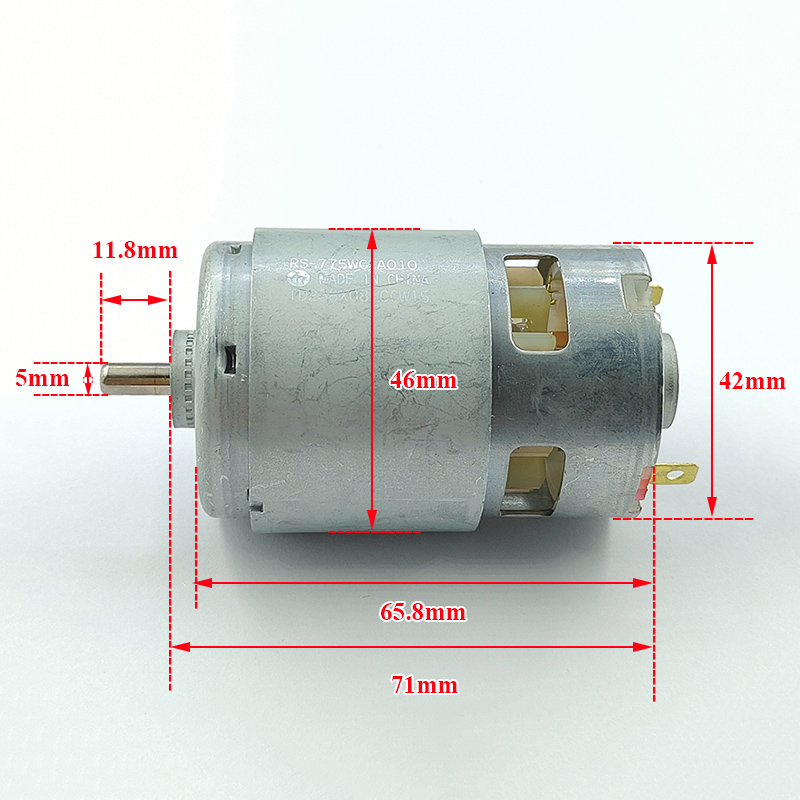 775 Motor DC 12V-18V 14V 20000 - Power Tools Router incelemesi ve fiyatı