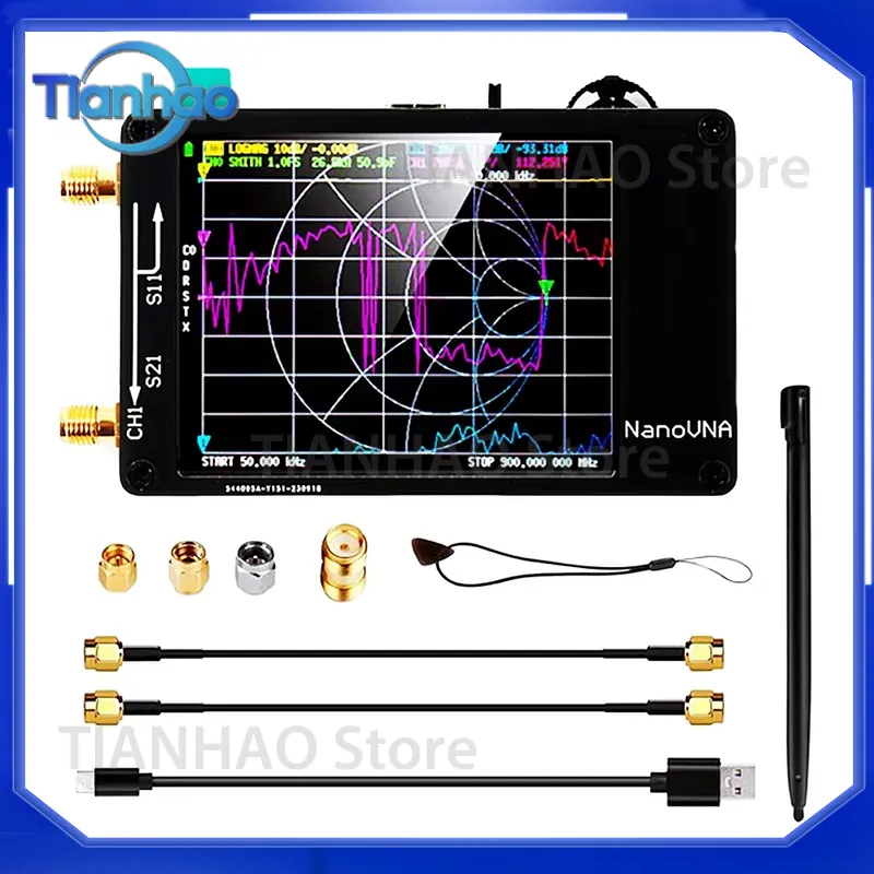 2.8 inç TFT NanoVNA-H Anten Ve - Power Tools Vector incelemesi ve fiyatı