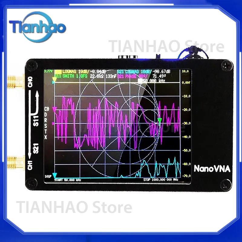 2.8 inç TFT NanoVNA-H Anten Ve - Power Tools Vector incelemesi ve fiyatı