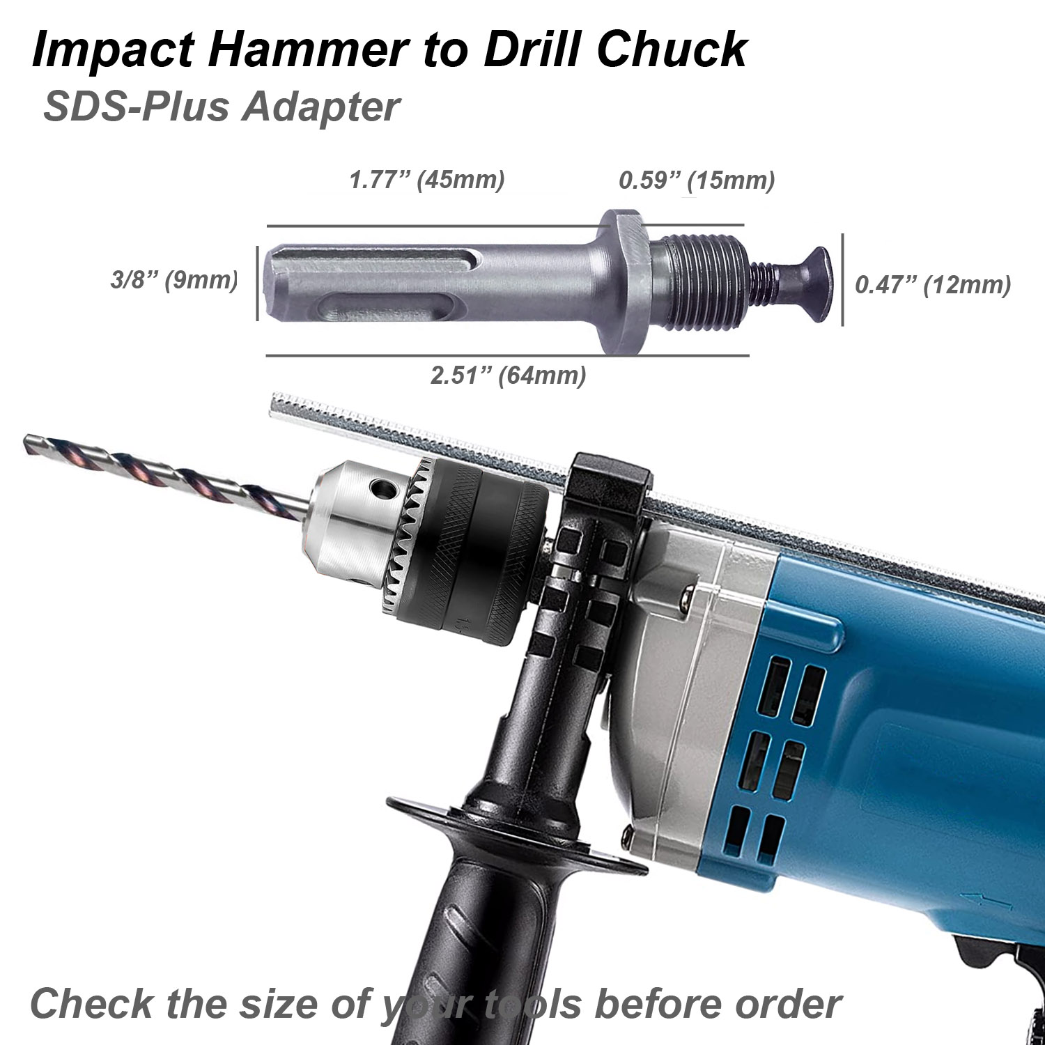 Matkap Chuck Dönüştürücü Adapt - Power Tools Plus incelemesi ve fiyatı