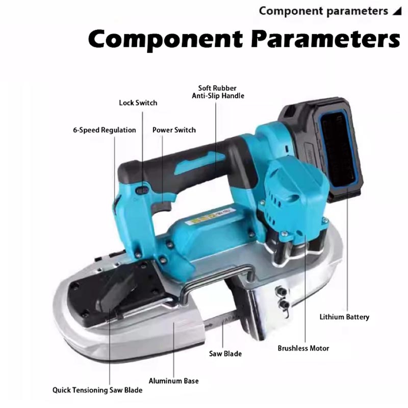 490W Taşınabilir Fırçasız Şeri - Power Tools Band incelemesi ve fiyatı