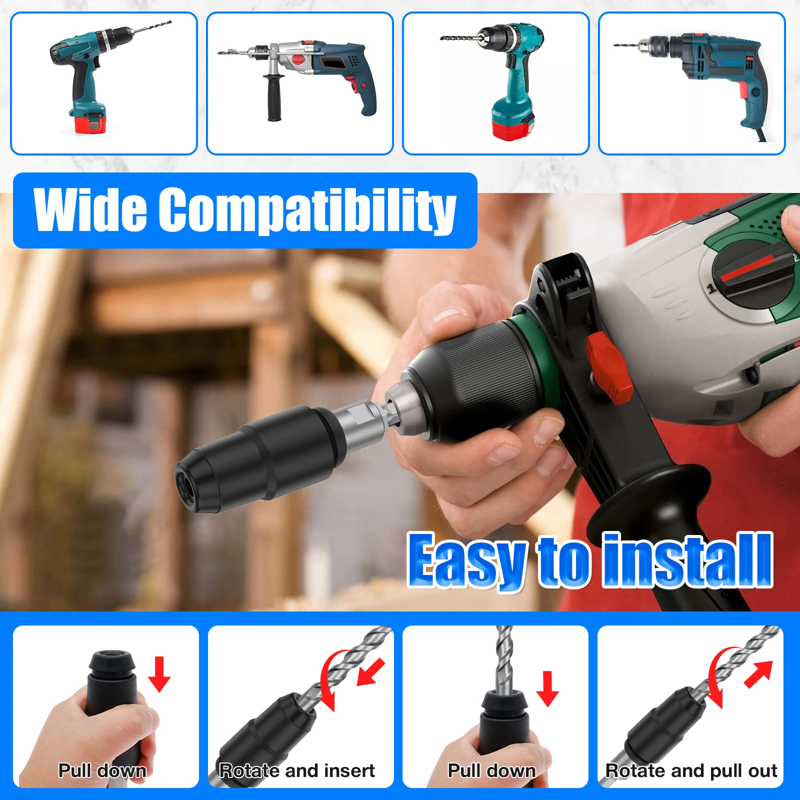 1 Adet SDS Plus - SDS Max Adap - Hammer Drill Sds incelemesi ve fiyatı