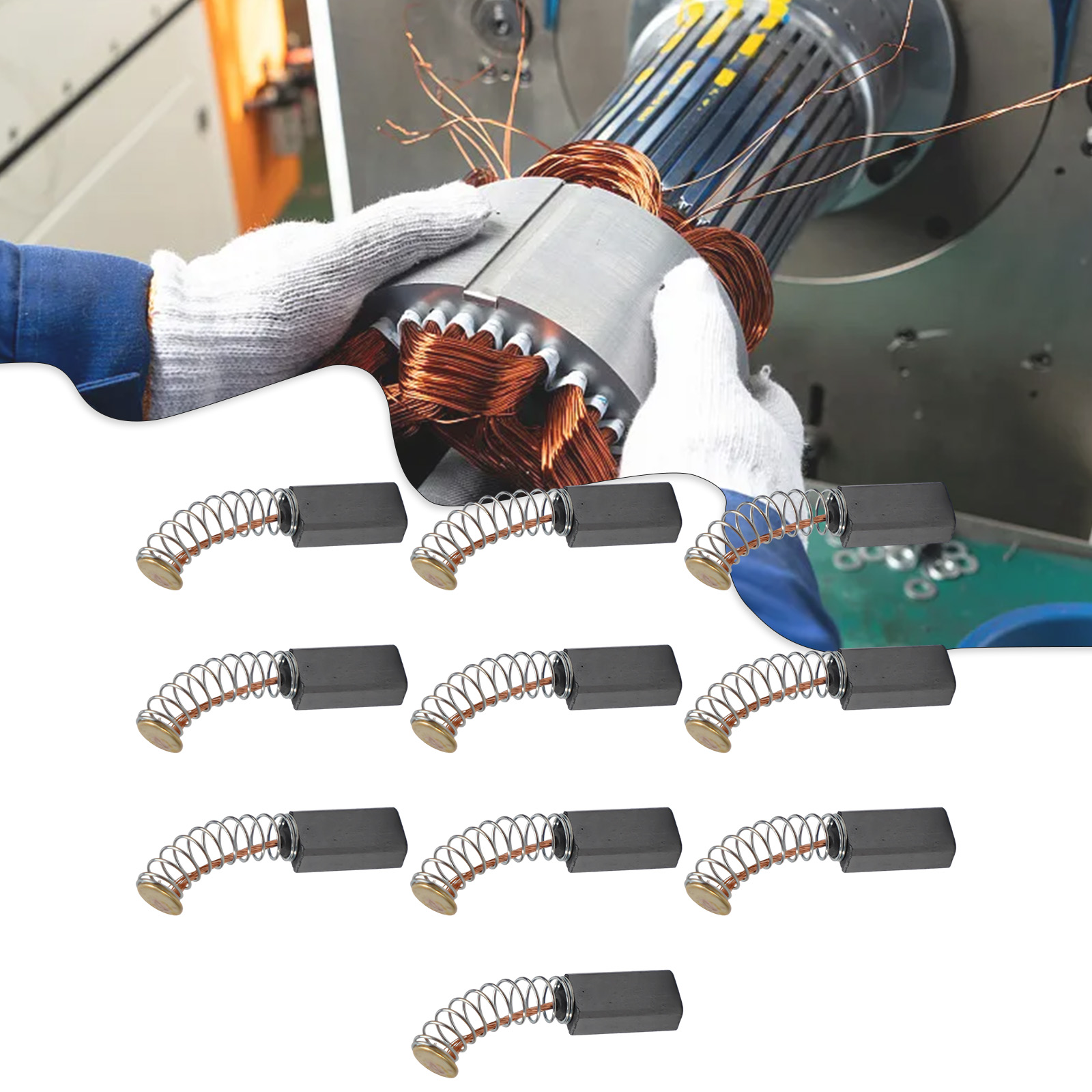 10'lu Paket Karbon Fırçalar 12 - Power X Tools And Machinery incelemesi ve fiyatı