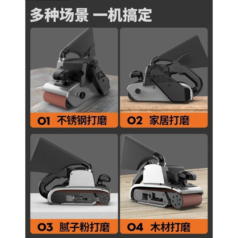 Yüksek Güçlü Taşınabilir Tankl - Belt Sander Portable incelemesi ve fiyatı