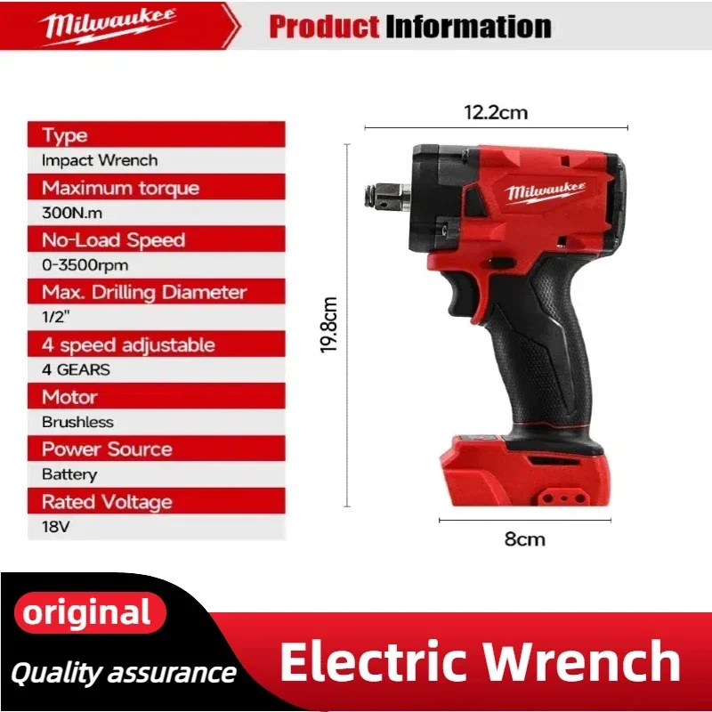 Milwaukee Fırçasız Akülü Elekt - Power Tools Impact Wrench incelemesi ve fiyatı
