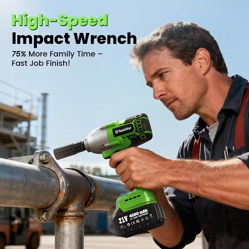 TaskStar Darbeli Anahtar 1600N - Power Tools Impact Wrench incelemesi ve fiyatı