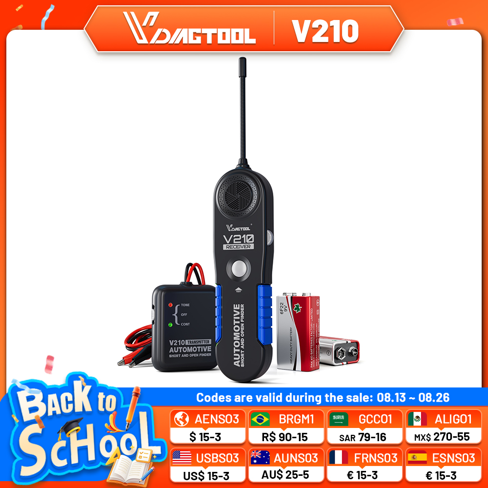 VDIAGTOOL V210 Otomotiv Elektr - Power Tools In Automotive incelemesi ve fiyatı