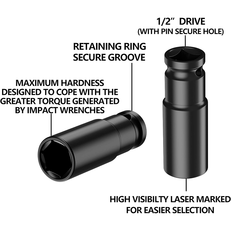 1/2 İnç Sürücülü 6 Noktalı Dar - Power Tools Impact Wrench incelemesi ve fiyatı