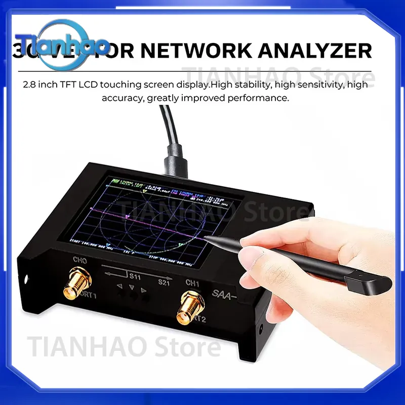 NanoVNA V2 3G S-A-A-2 Dijital  - Power Tools Vector incelemesi ve fiyatı