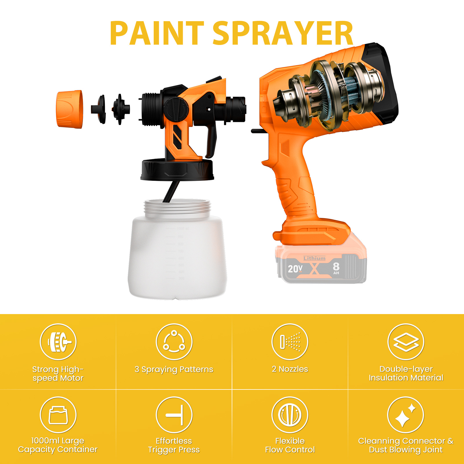 1000 ML Elektrikli püskürtme t - Power Tools For Windows incelemesi ve fiyatı
